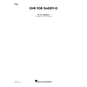 One for Daddy-O - Piano